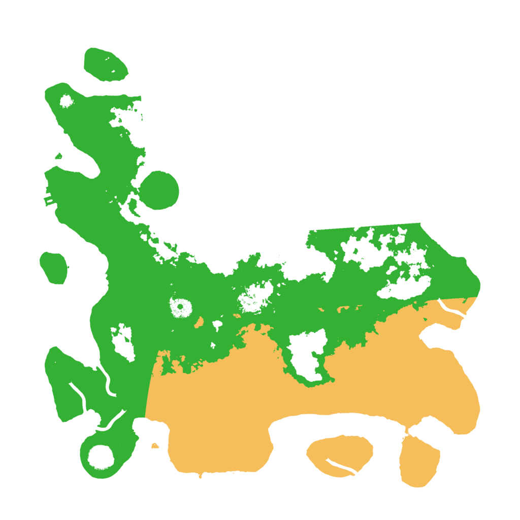 Biome Rust Map: Procedural Map, Size: 3750, Seed: 456710100