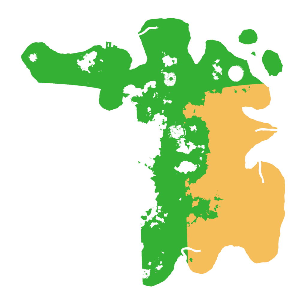 Biome Rust Map: Procedural Map, Size: 3500, Seed: 73467176