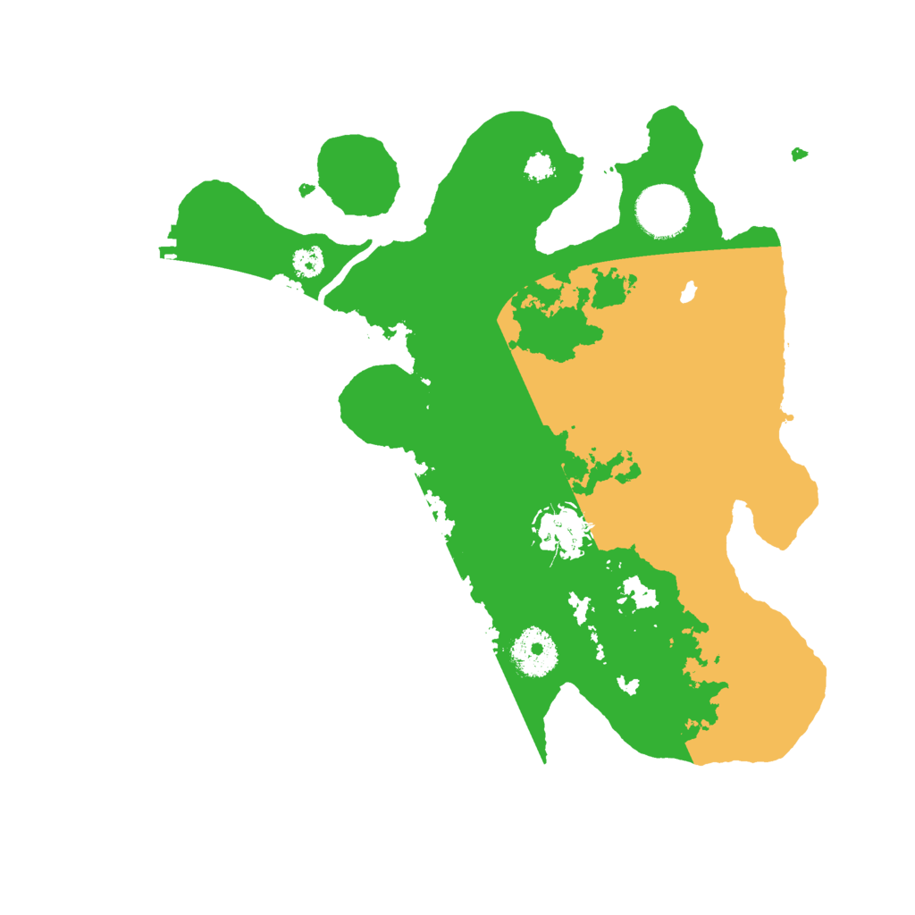 Biome Rust Map: Procedural Map, Size: 3000, Seed: 19236