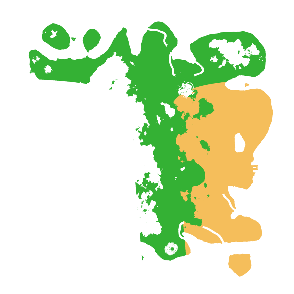 Biome Rust Map: Procedural Map, Size: 3500, Seed: 3814716