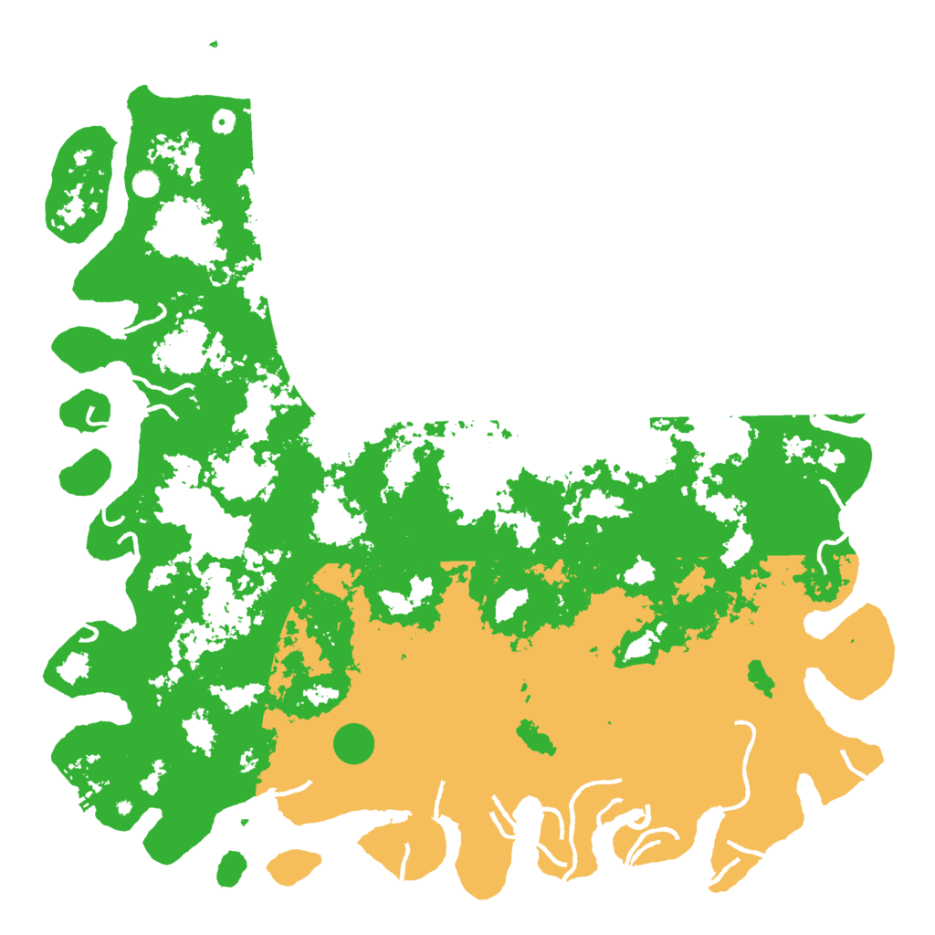 Biome Rust Map: Procedural Map, Size: 5999, Seed: 673895466