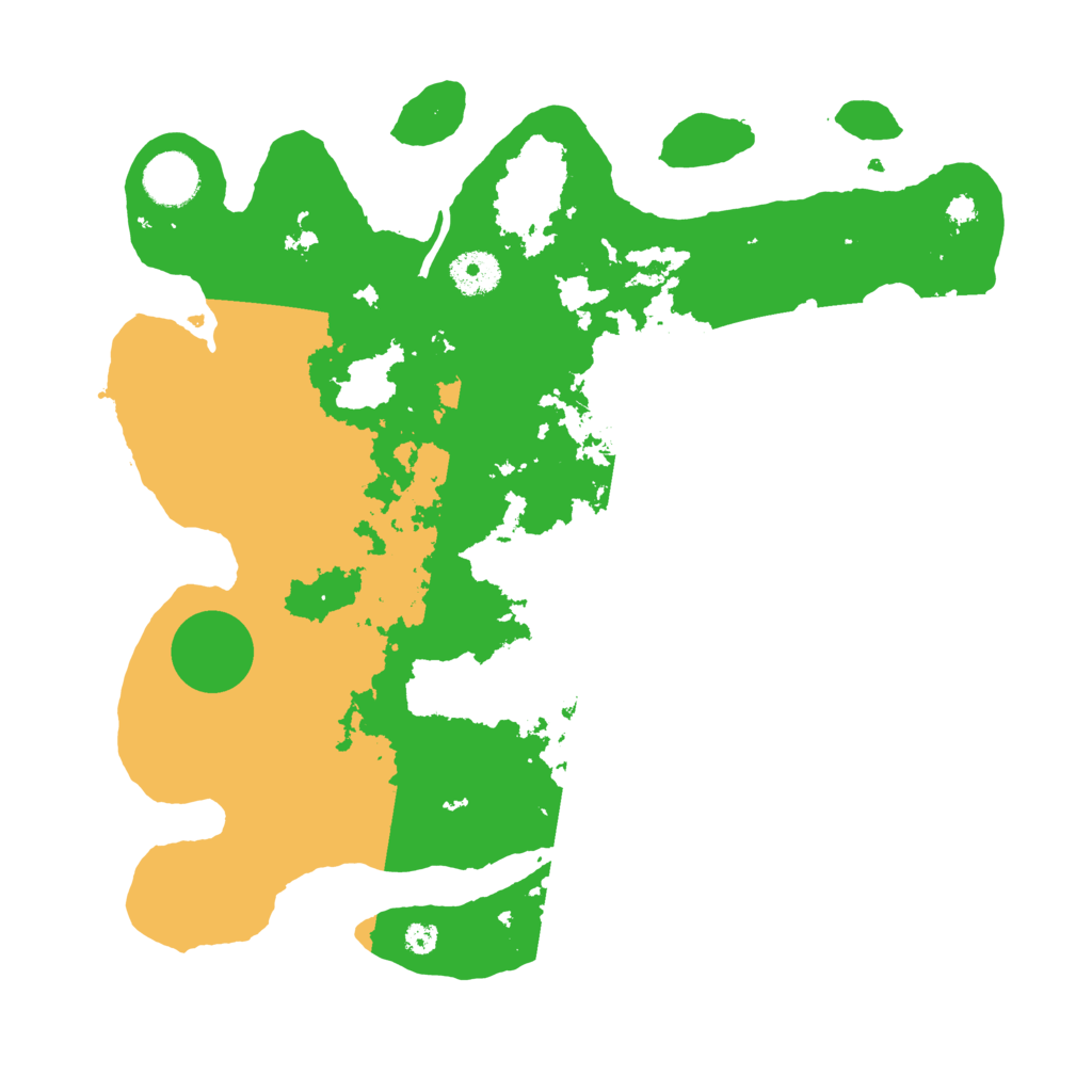 Biome Rust Map: Procedural Map, Size: 3500, Seed: 42034067