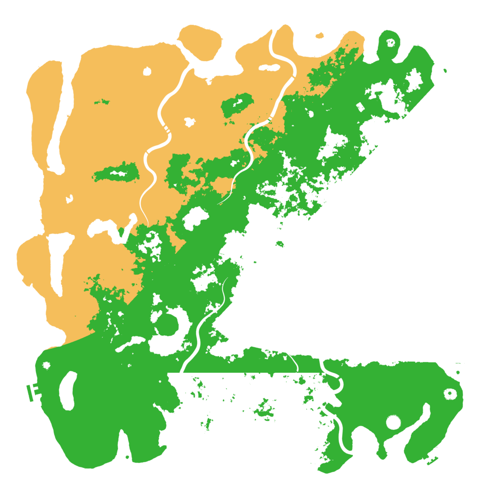 Biome Rust Map: Procedural Map, Size: 6000, Seed: 356755284