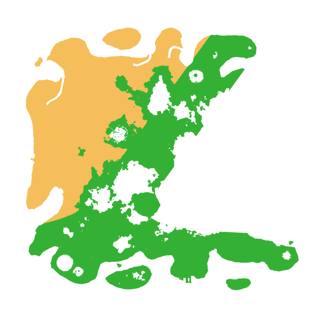 Biome Rust Map: Procedural Map, Size: 3500, Seed: 22095300