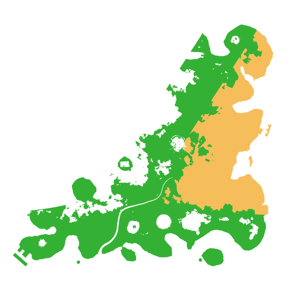 Biome Rust Map: Procedural Map, Size: 3500, Seed: 339505329