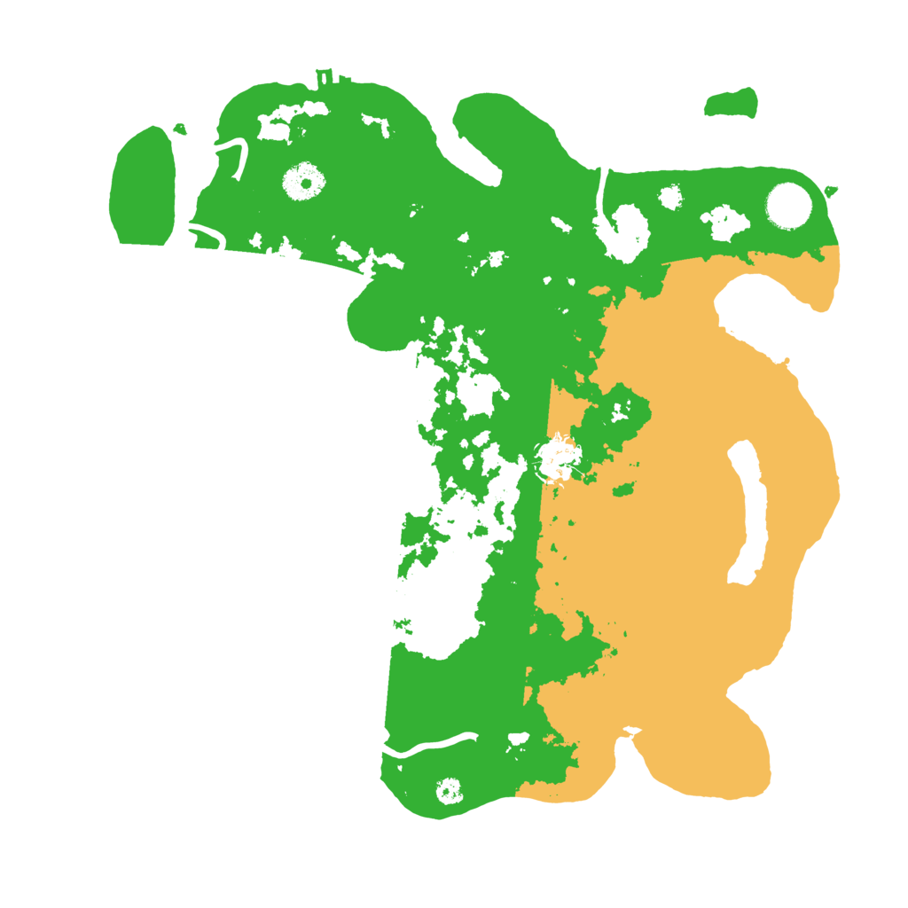 Biome Rust Map: Procedural Map, Size: 3500, Seed: 757378922