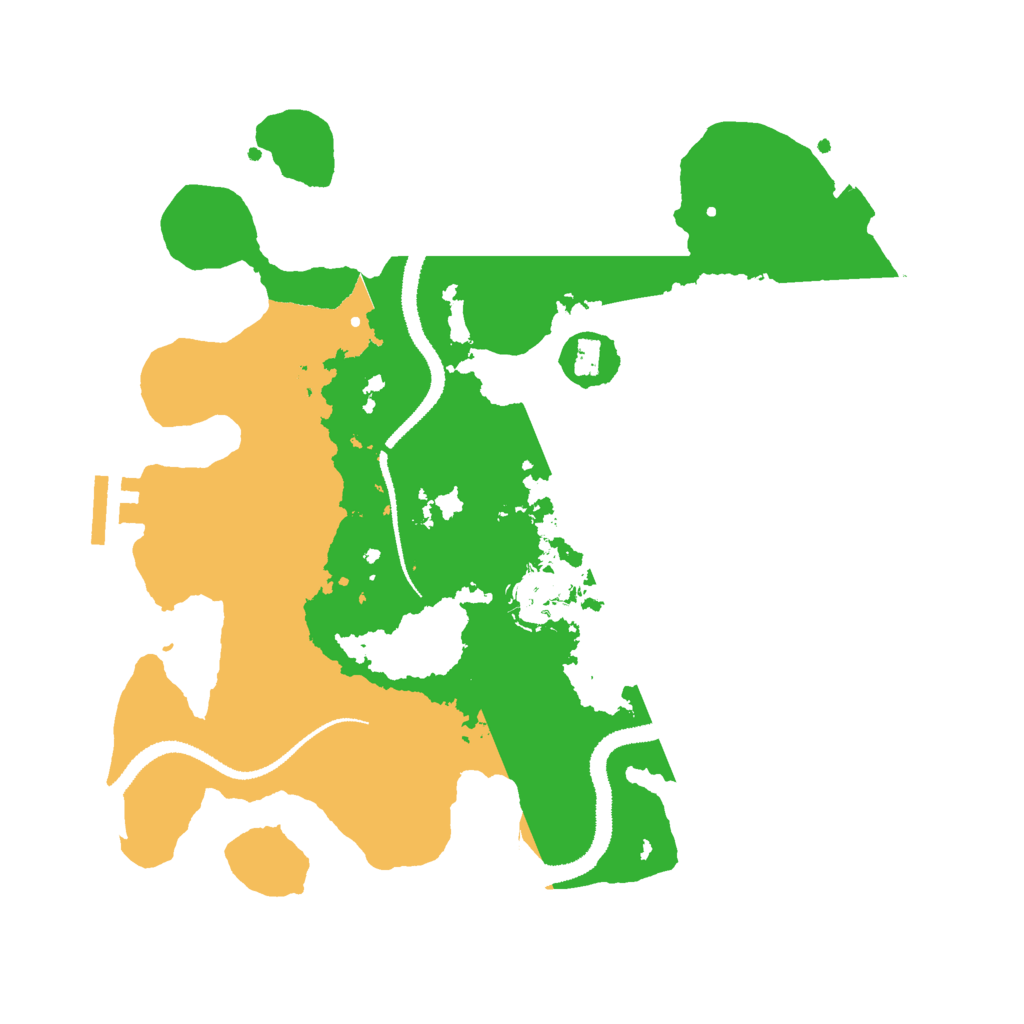 Biome Rust Map: Procedural Map, Size: 3000, Seed: 5924