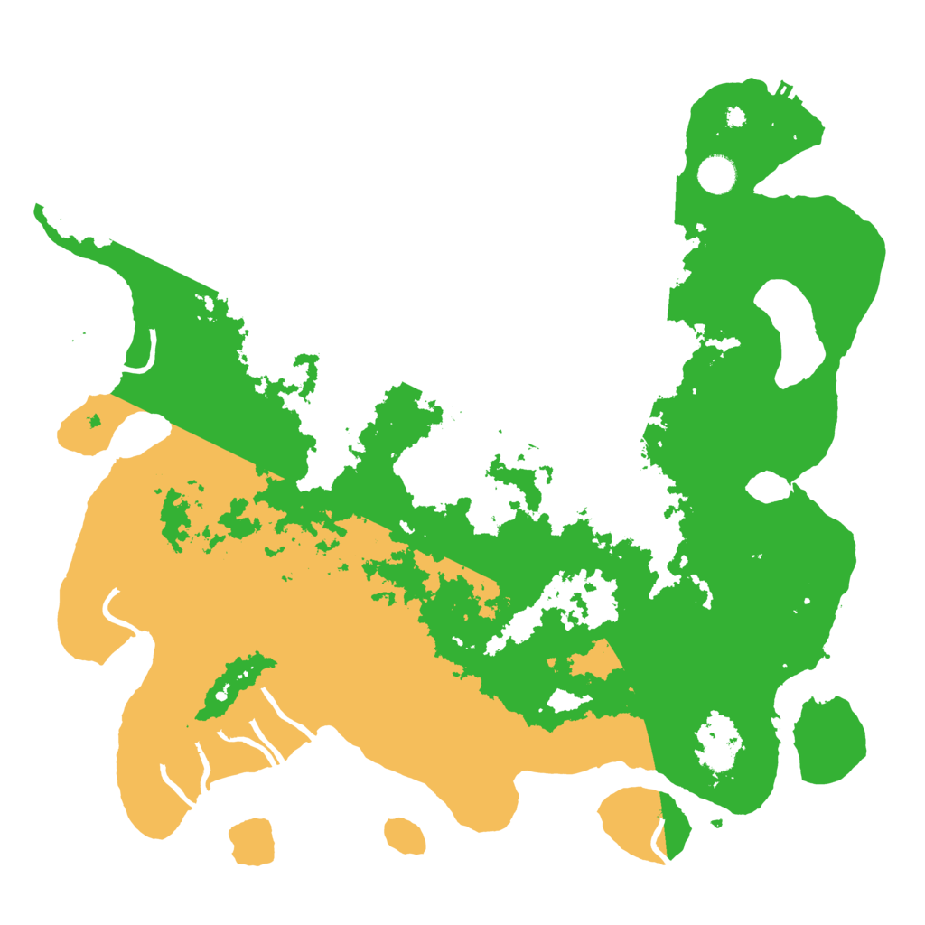 Biome Rust Map: Procedural Map, Size: 4250, Seed: 1169288888