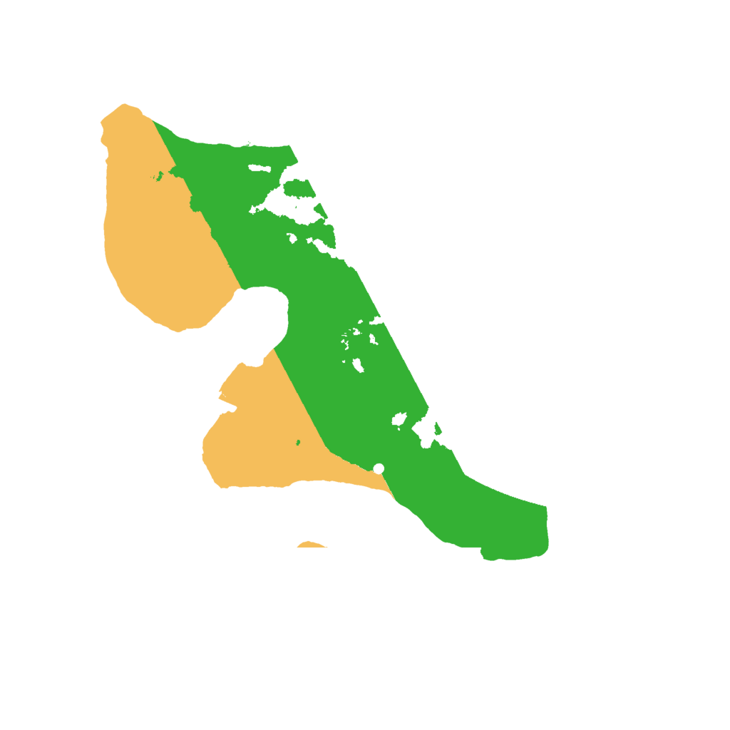 Biome Rust Map: Procedural Map, Size: 2000, Seed: 1344148517