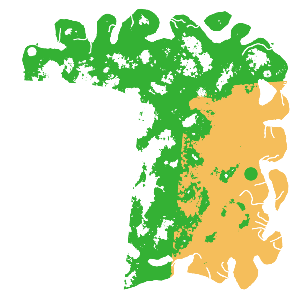 Biome Rust Map: Procedural Map, Size: 6000, Seed: 642650972