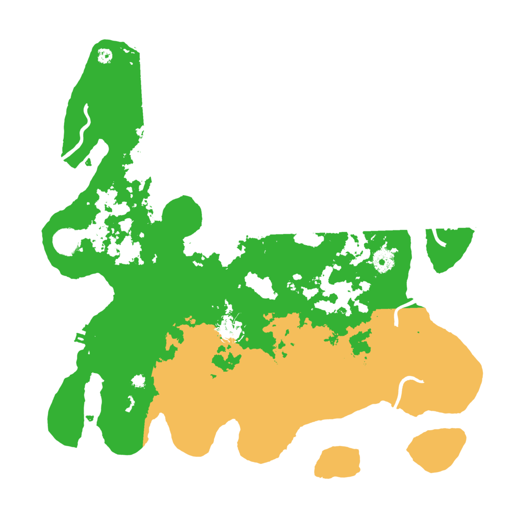 Biome Rust Map: Procedural Map, Size: 3500, Seed: 523686705