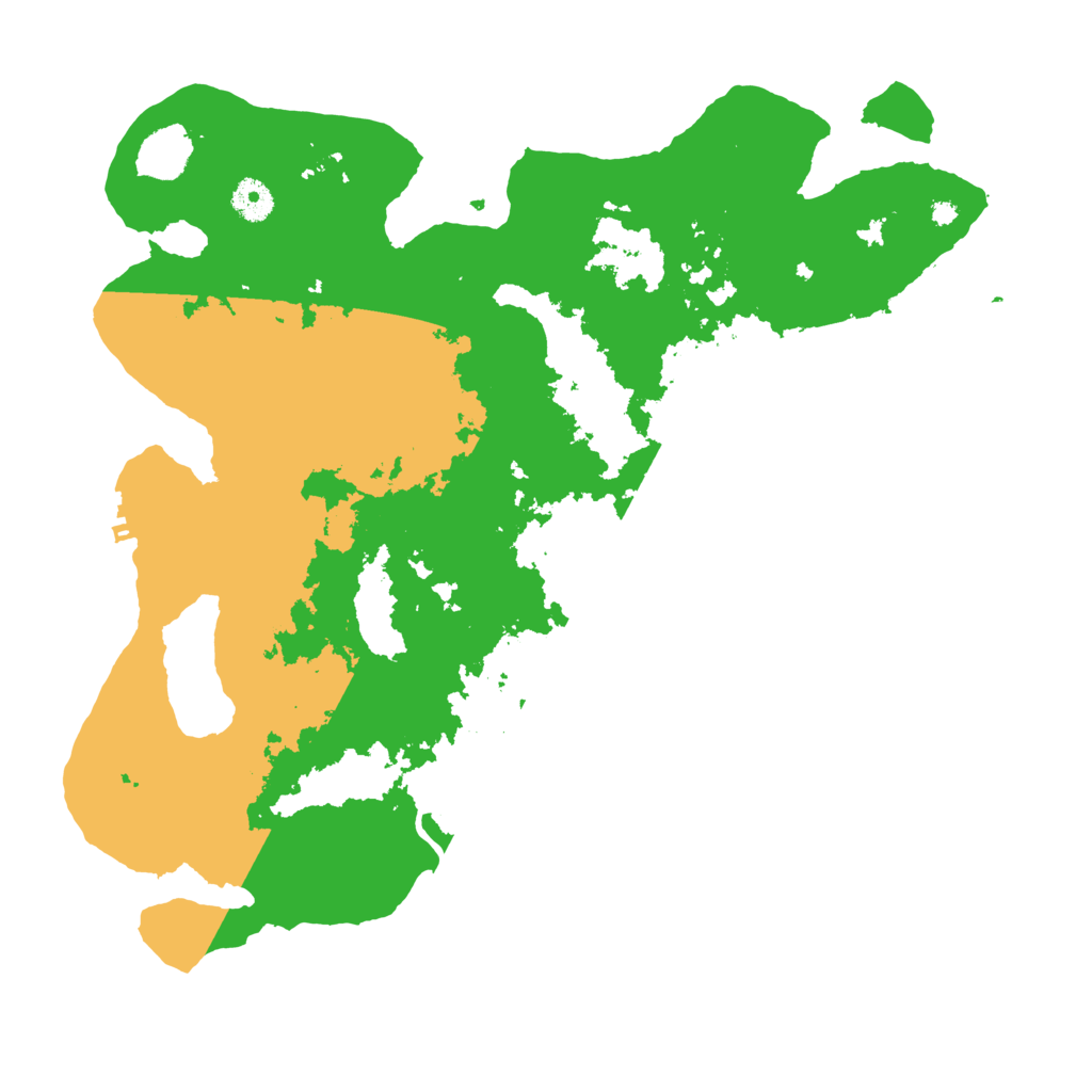 Biome Rust Map: Procedural Map, Size: 4000, Seed: 1145141919