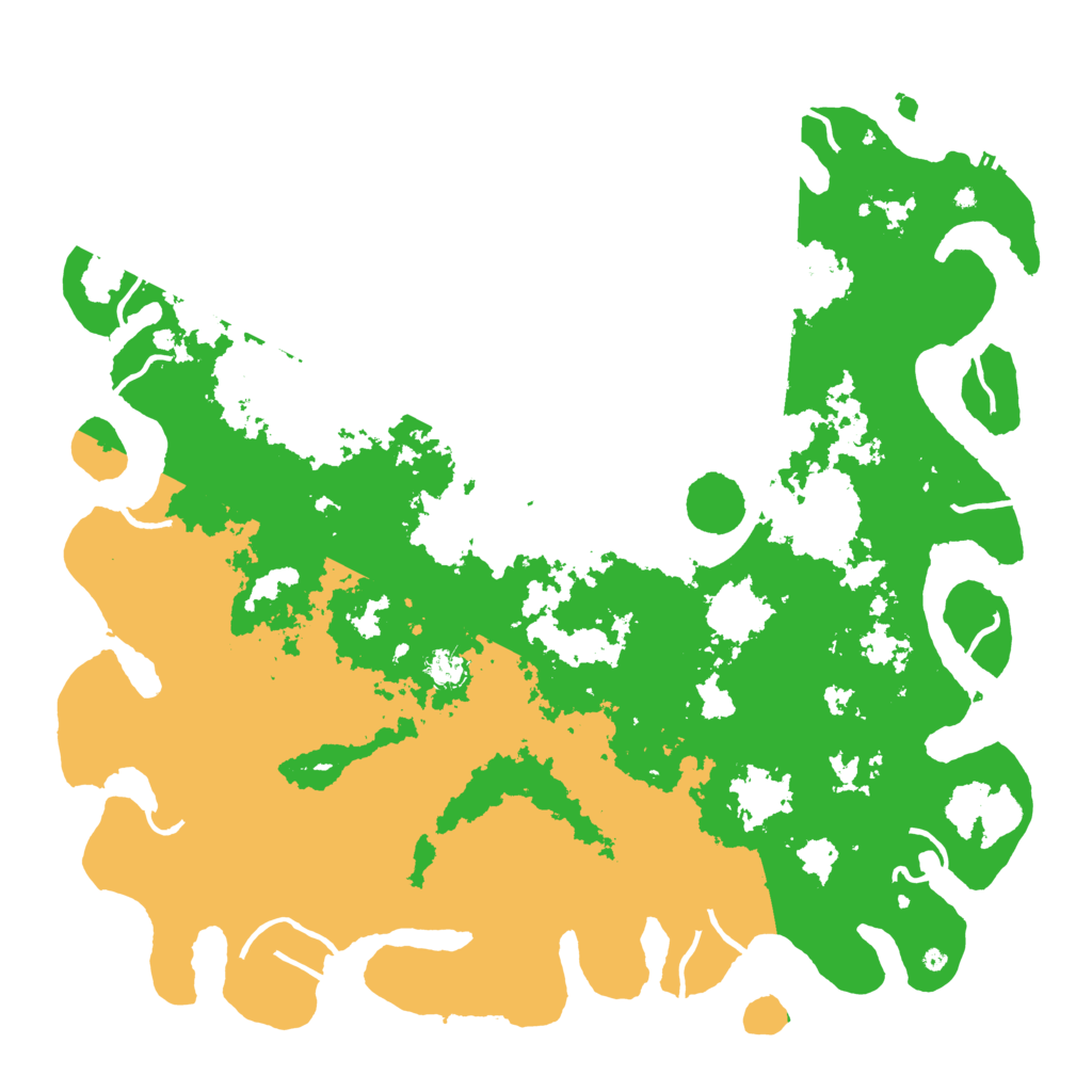 Biome Rust Map: Procedural Map, Size: 5000, Seed: 25122022