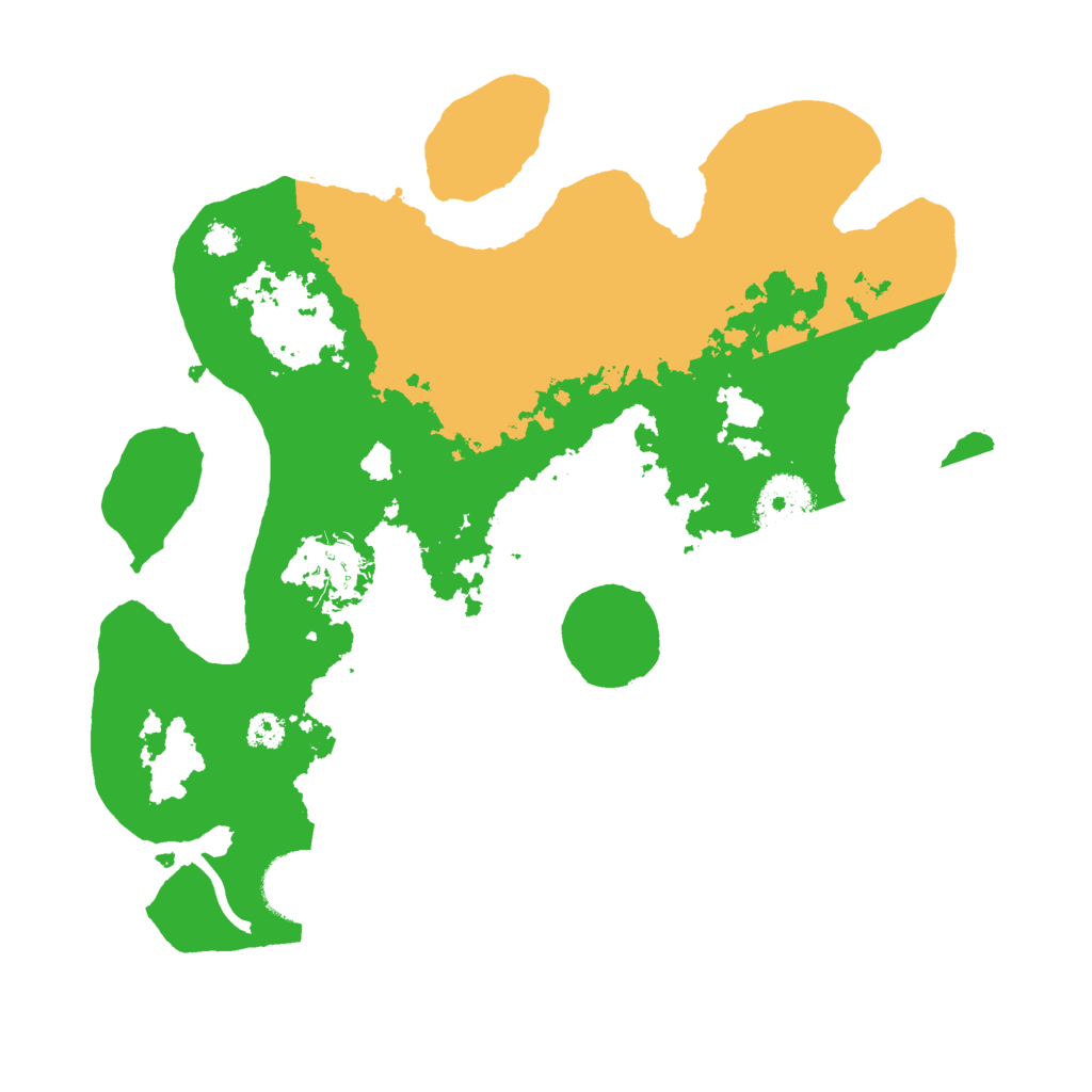 Biome Rust Map: Procedural Map, Size: 3000, Seed: 4234234