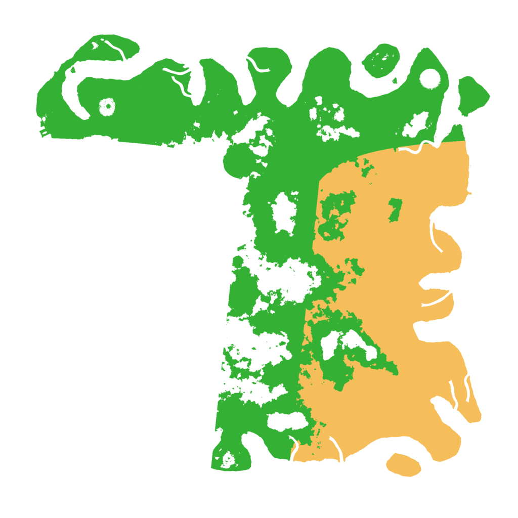 Biome Rust Map: Procedural Map, Size: 4500, Seed: 148872547