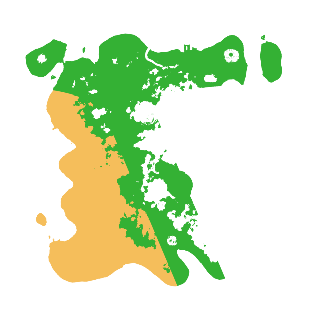 Biome Rust Map: Procedural Map, Size: 3250, Seed: 953665