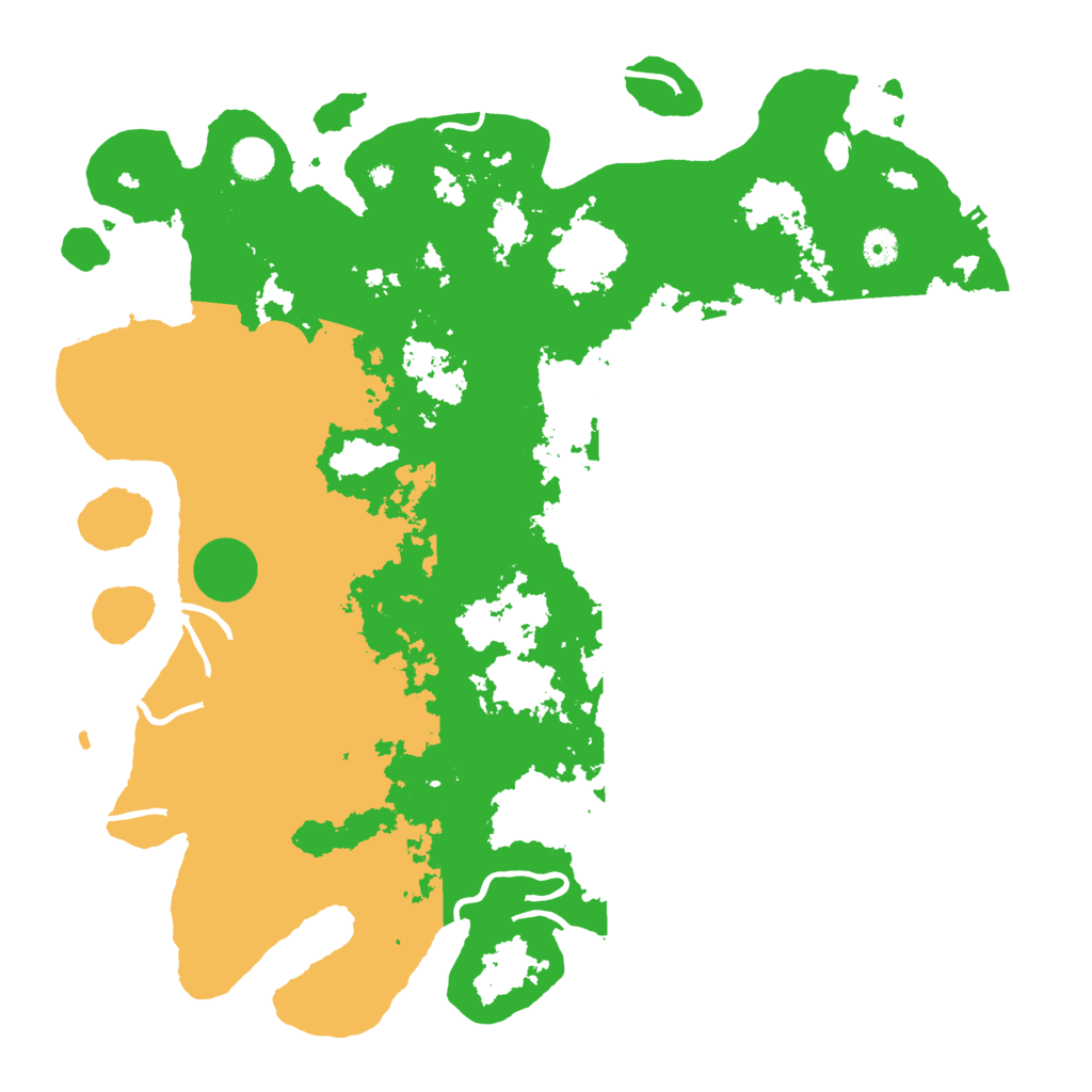 Biome Rust Map: Procedural Map, Size: 4500, Seed: 116874