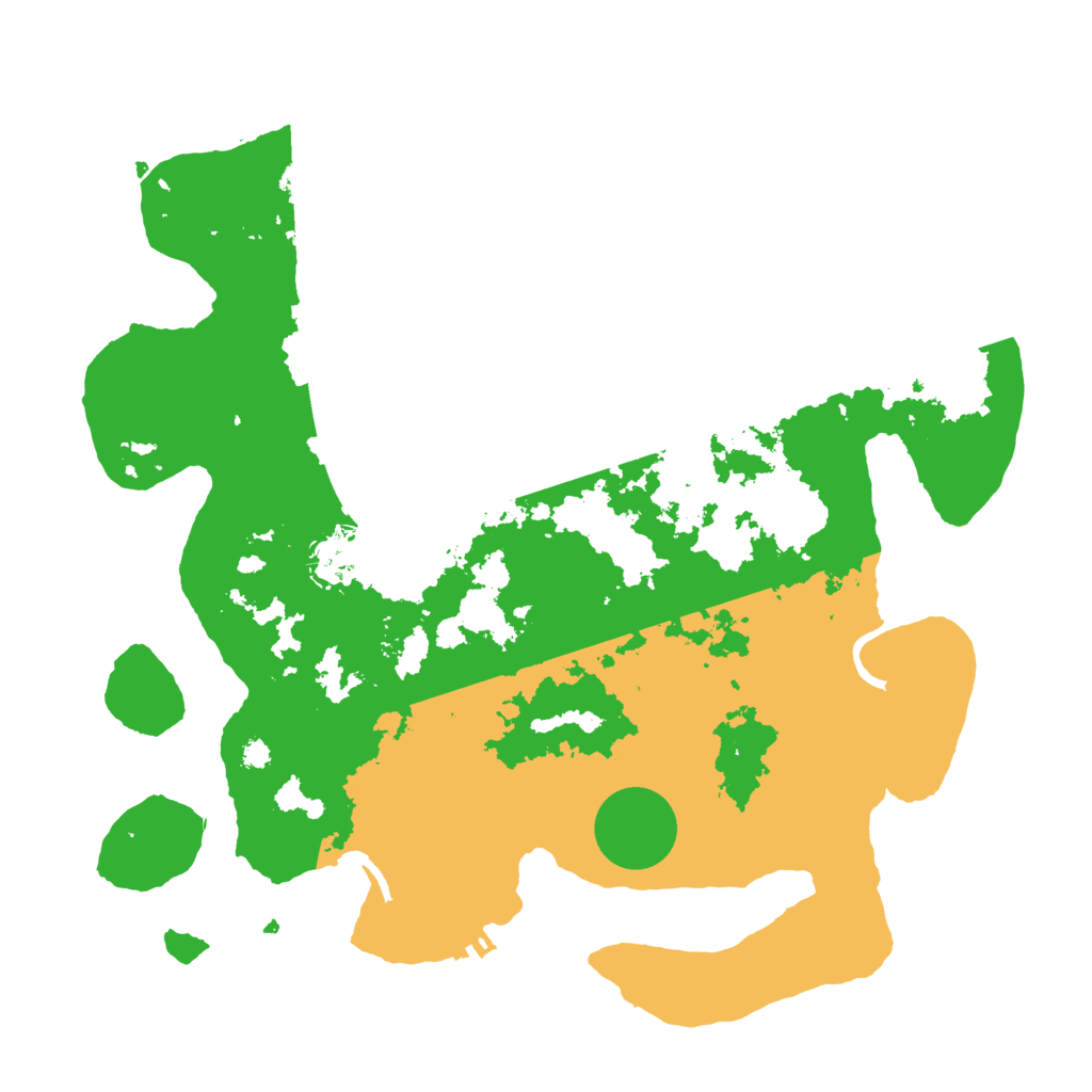 Biome Rust Map: Procedural Map, Size: 3500, Seed: 1506179108