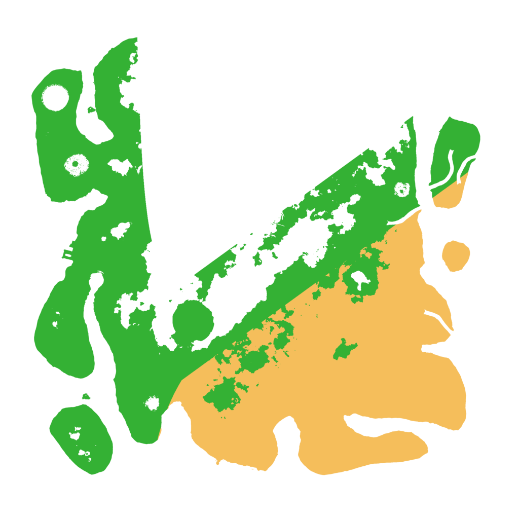 Biome Rust Map: Procedural Map, Size: 3500, Seed: 79461748