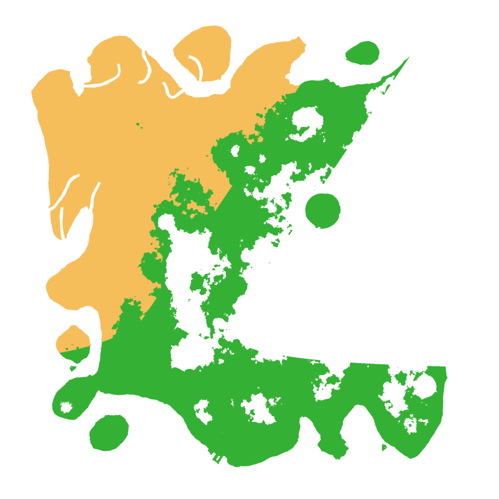 Biome Rust Map: Procedural Map, Size: 4000, Seed: 19890119