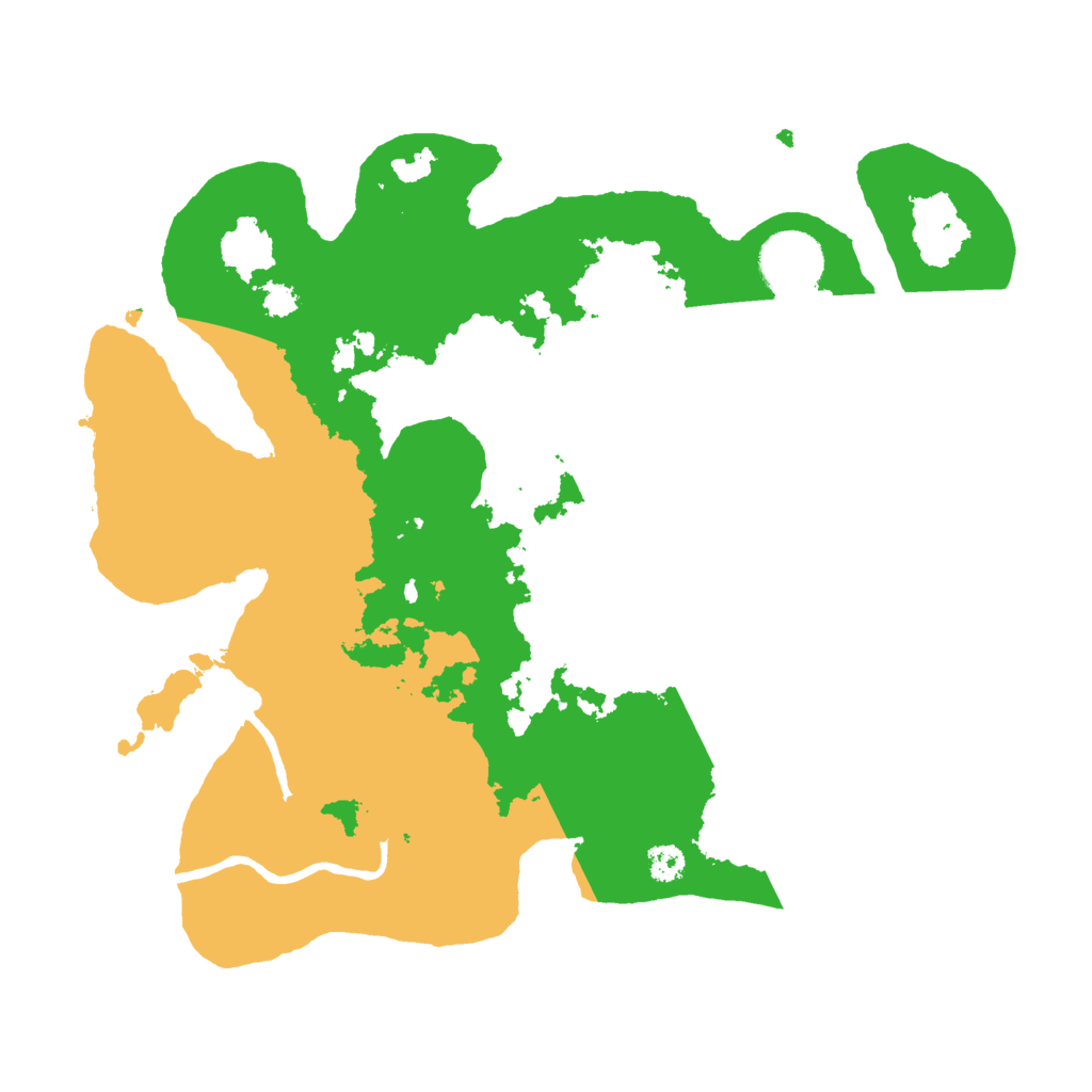 Biome Rust Map: Procedural Map, Size: 3000, Seed: 1804765443
