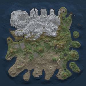 Thumbnail Rust Map: Procedural Map, Size: 3750, Seed: 211864809, 19 Monuments