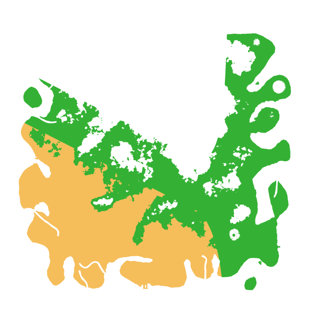 Biome Rust Map: Procedural Map, Size: 4300, Seed: 25122022