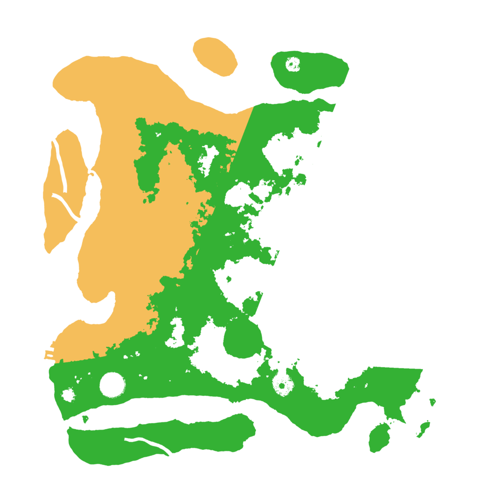 Biome Rust Map: Procedural Map, Size: 3500, Seed: 769126091
