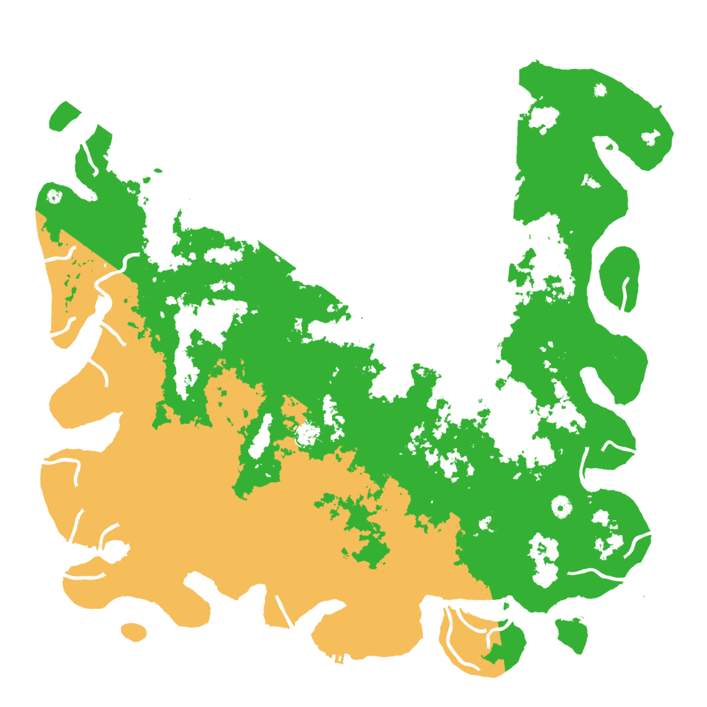 Biome Rust Map: Procedural Map, Size: 5000, Seed: 765924