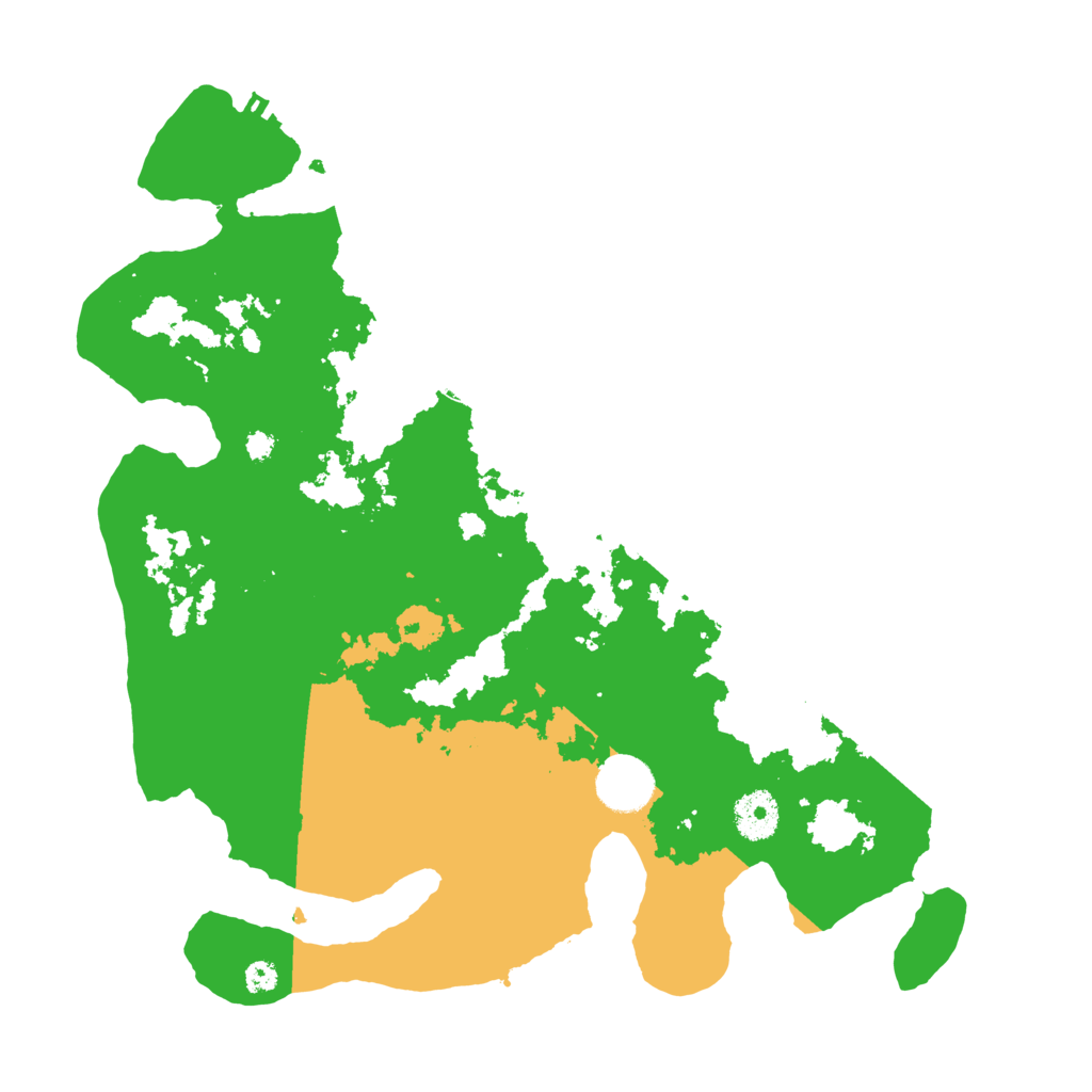 Biome Rust Map: Procedural Map, Size: 3500, Seed: 97645788