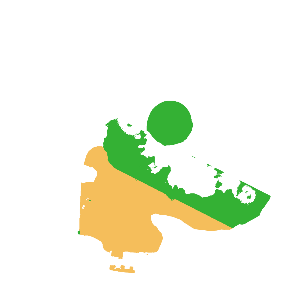 Biome Rust Map: Procedural Map, Size: 1850, Seed: 675424733