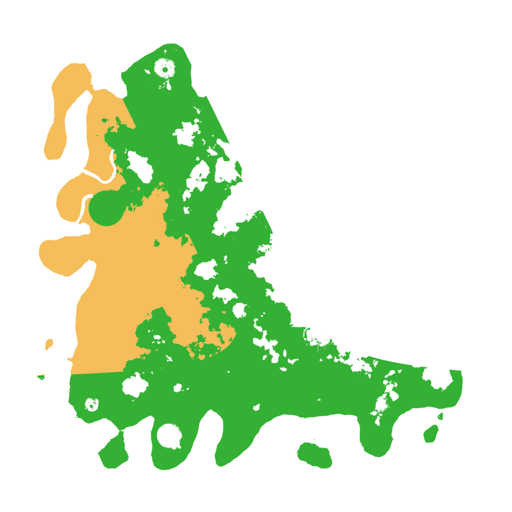 Biome Rust Map: Procedural Map, Size: 3800, Seed: 59406085
