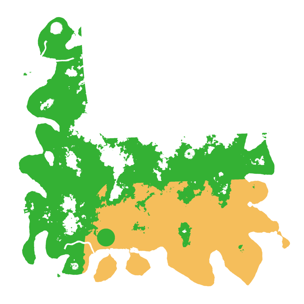 Biome Rust Map: Procedural Map, Size: 4500, Seed: 37340