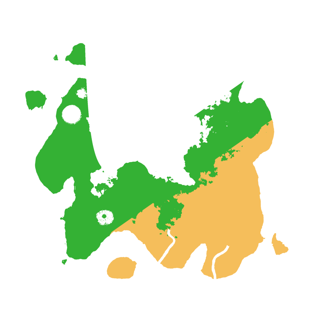 Biome Rust Map: Procedural Map, Size: 3000, Seed: 270742523