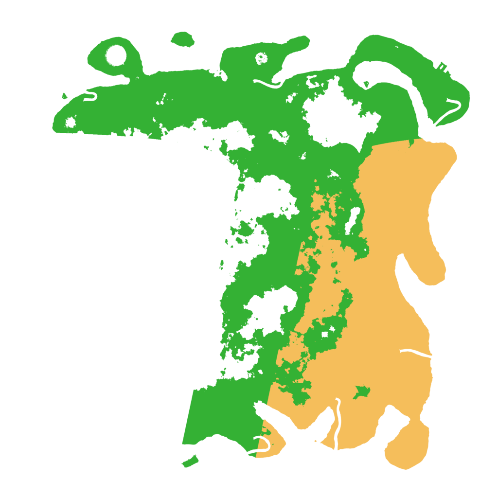 Biome Rust Map: Procedural Map, Size: 4250, Seed: 141046013