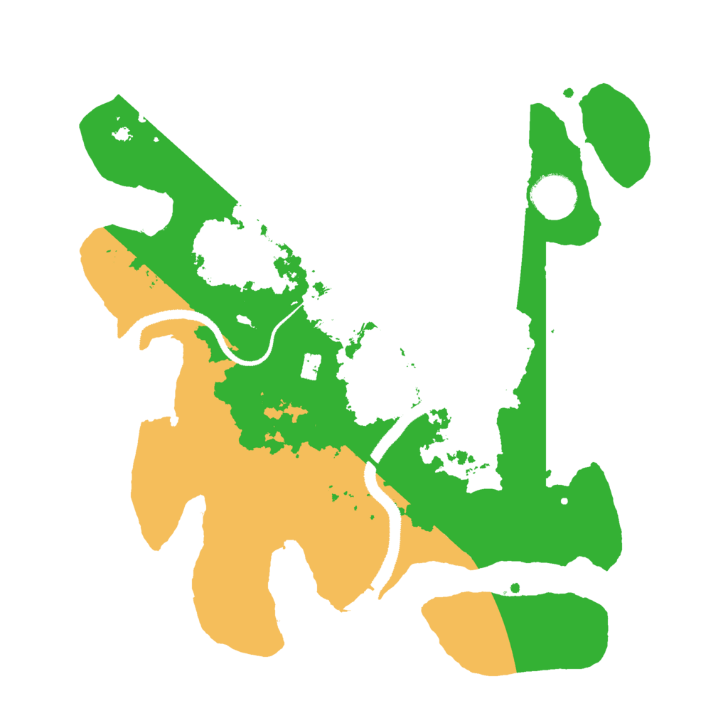 Biome Rust Map: Procedural Map, Size: 3000, Seed: 1987138808