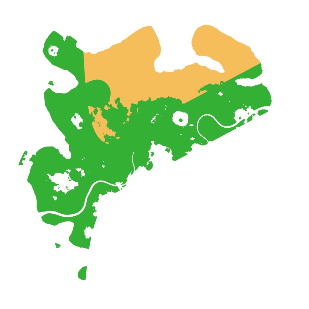 Biome Rust Map: Procedural Map, Size: 3000, Seed: 971002467