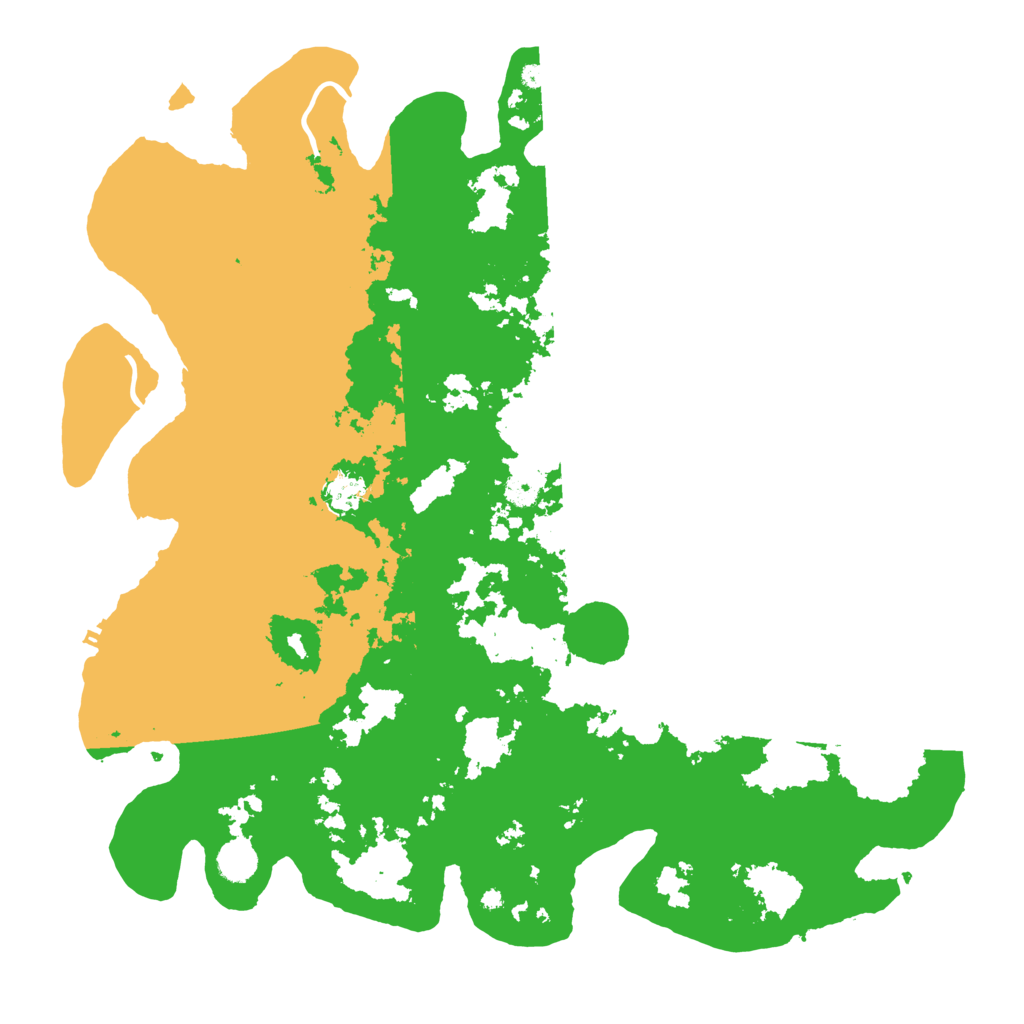 Biome Rust Map: Procedural Map, Size: 4500, Seed: 562231