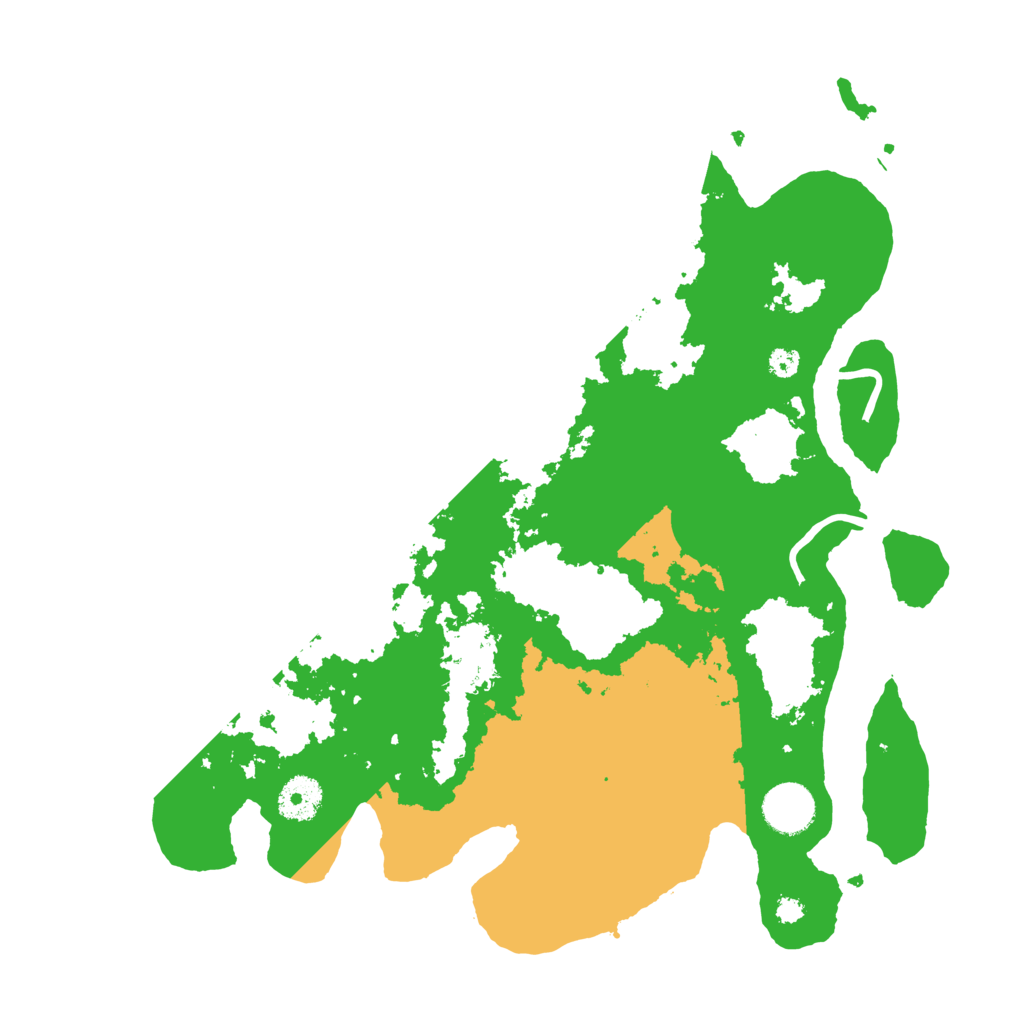Biome Rust Map: Procedural Map, Size: 3500, Seed: 1475168562