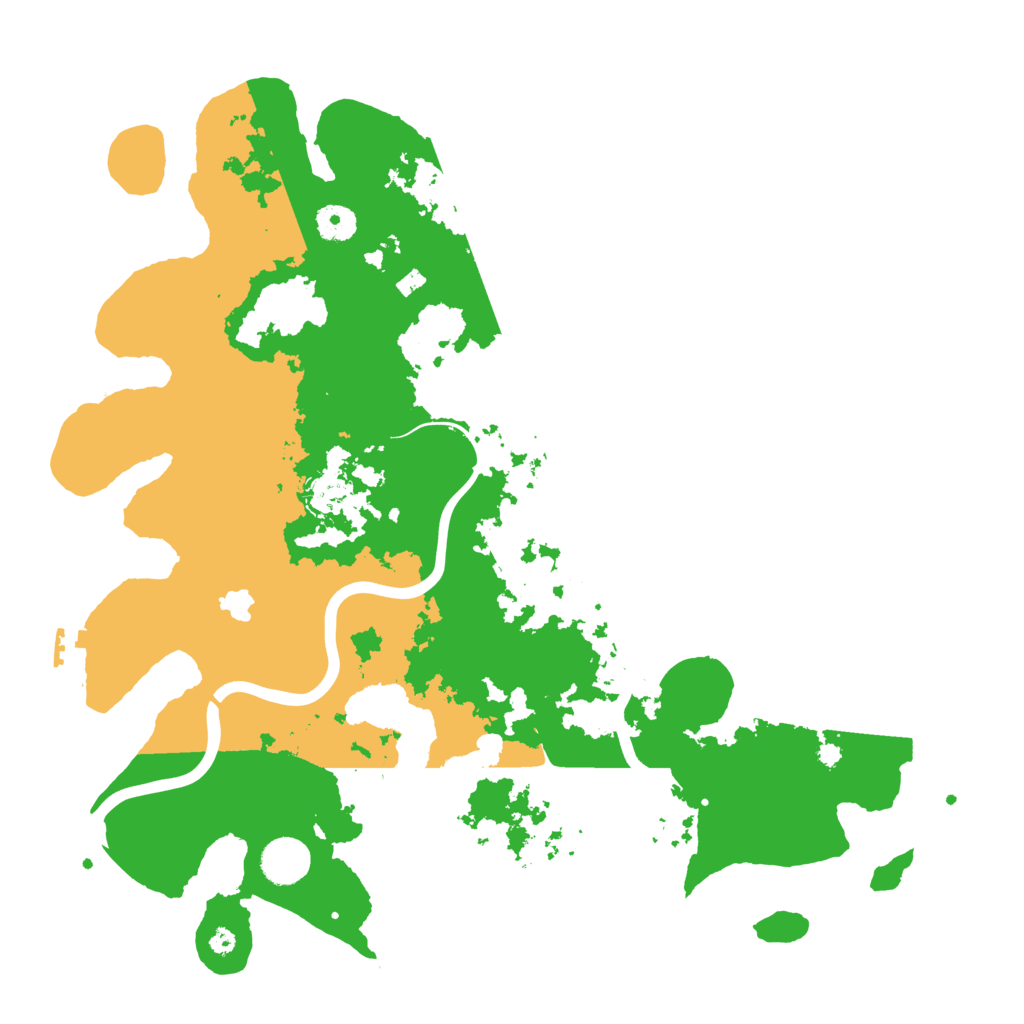 Biome Rust Map: Procedural Map, Size: 4000, Seed: 7965