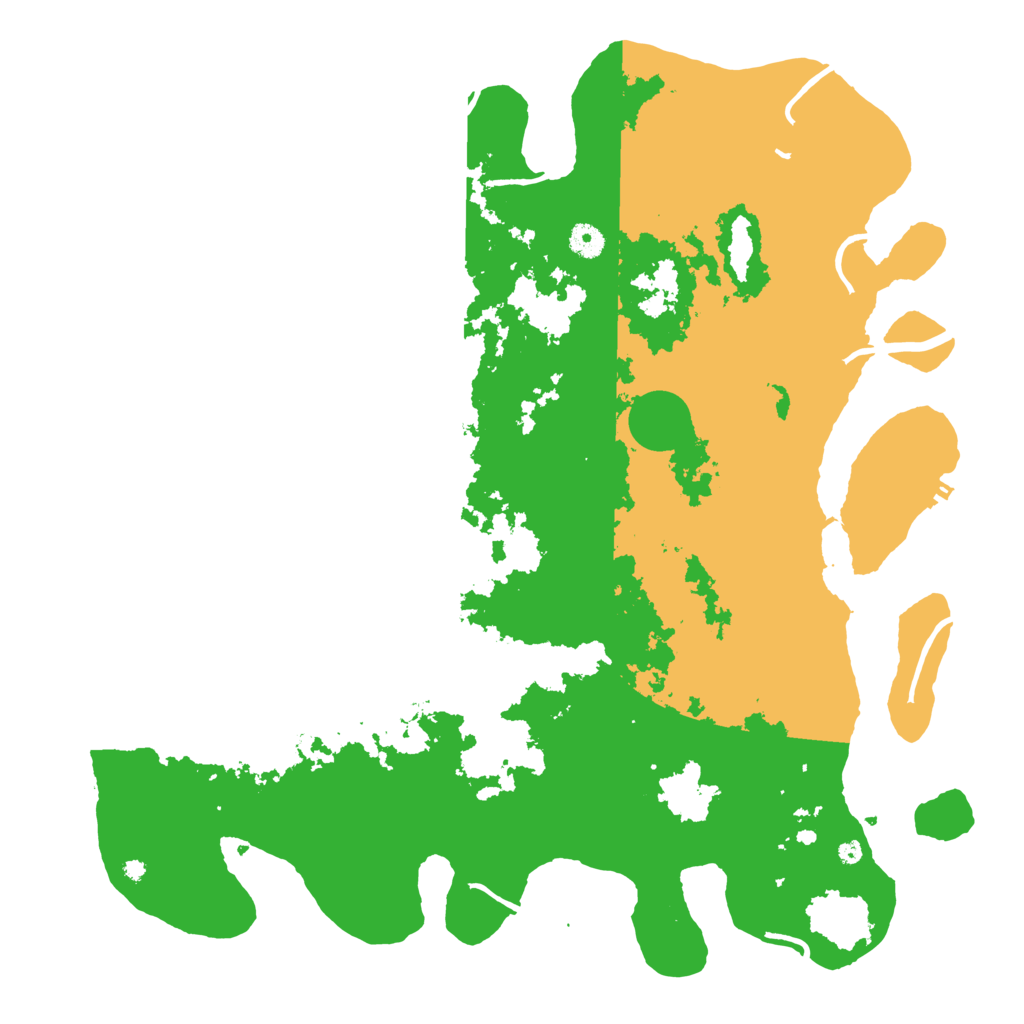 Biome Rust Map: Procedural Map, Size: 4500, Seed: 46854123