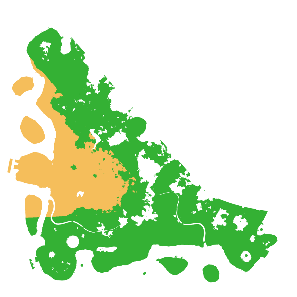 Biome Rust Map: Procedural Map, Size: 4250, Seed: 2090871424