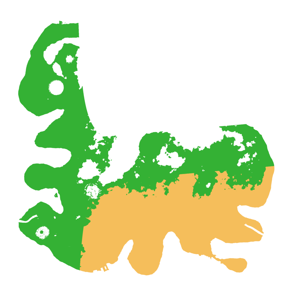 Biome Rust Map: Procedural Map, Size: 3500, Seed: 57869260