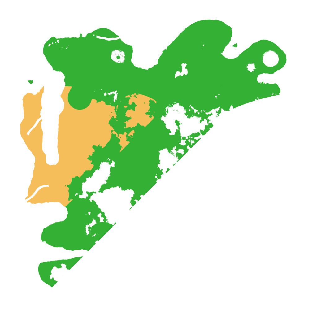 Biome Rust Map: Procedural Map, Size: 3500, Seed: 81342193