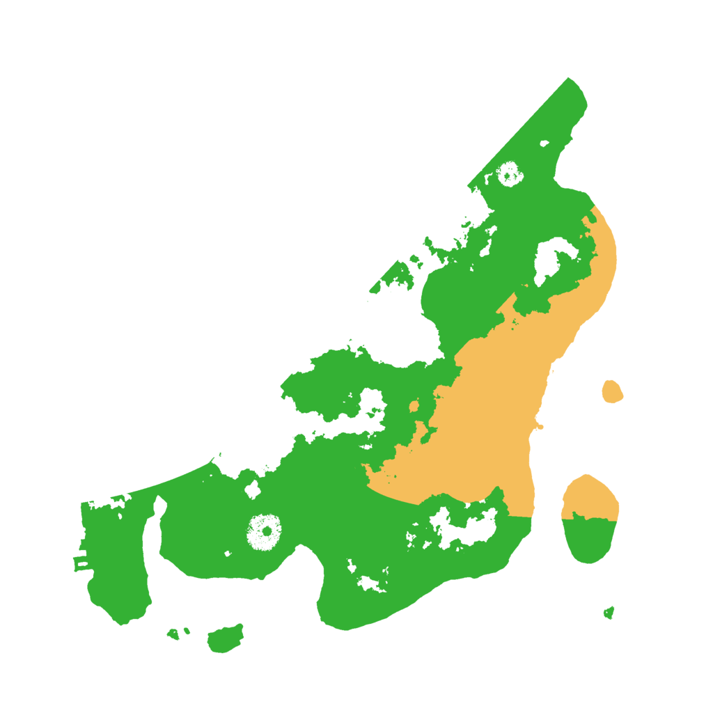 Biome Rust Map: Procedural Map, Size: 3000, Seed: 1757875990
