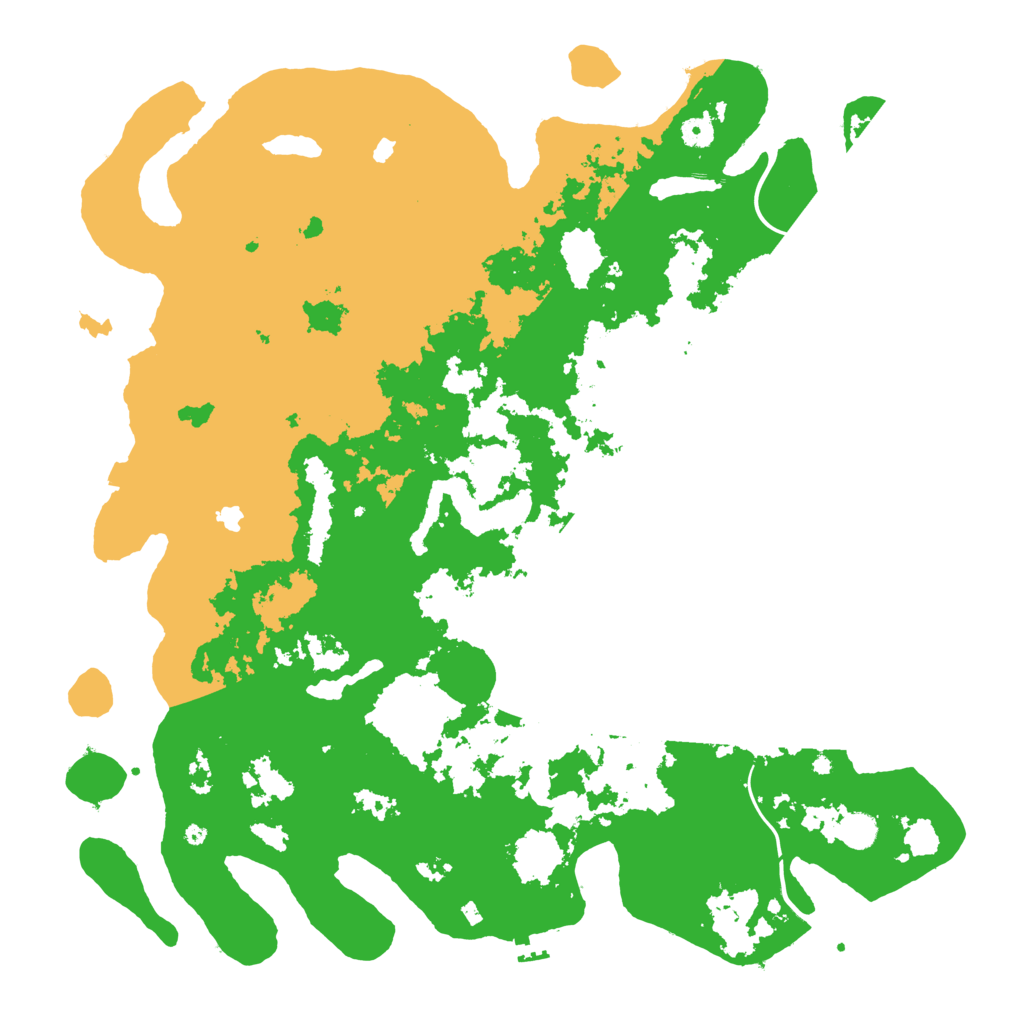 Biome Rust Map: Procedural Map, Size: 4900, Seed: 1150626579