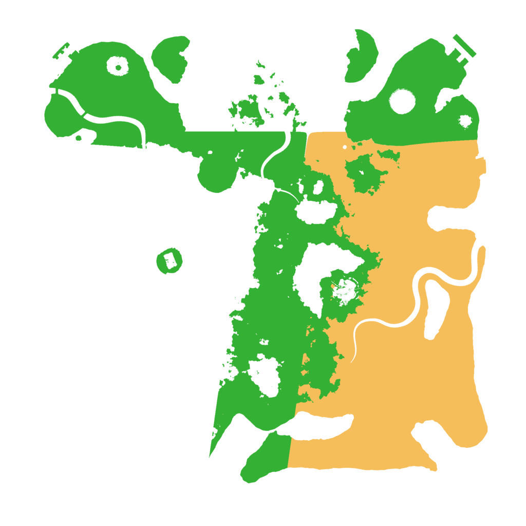 Biome Rust Map: Procedural Map, Size: 3750, Seed: 52901144