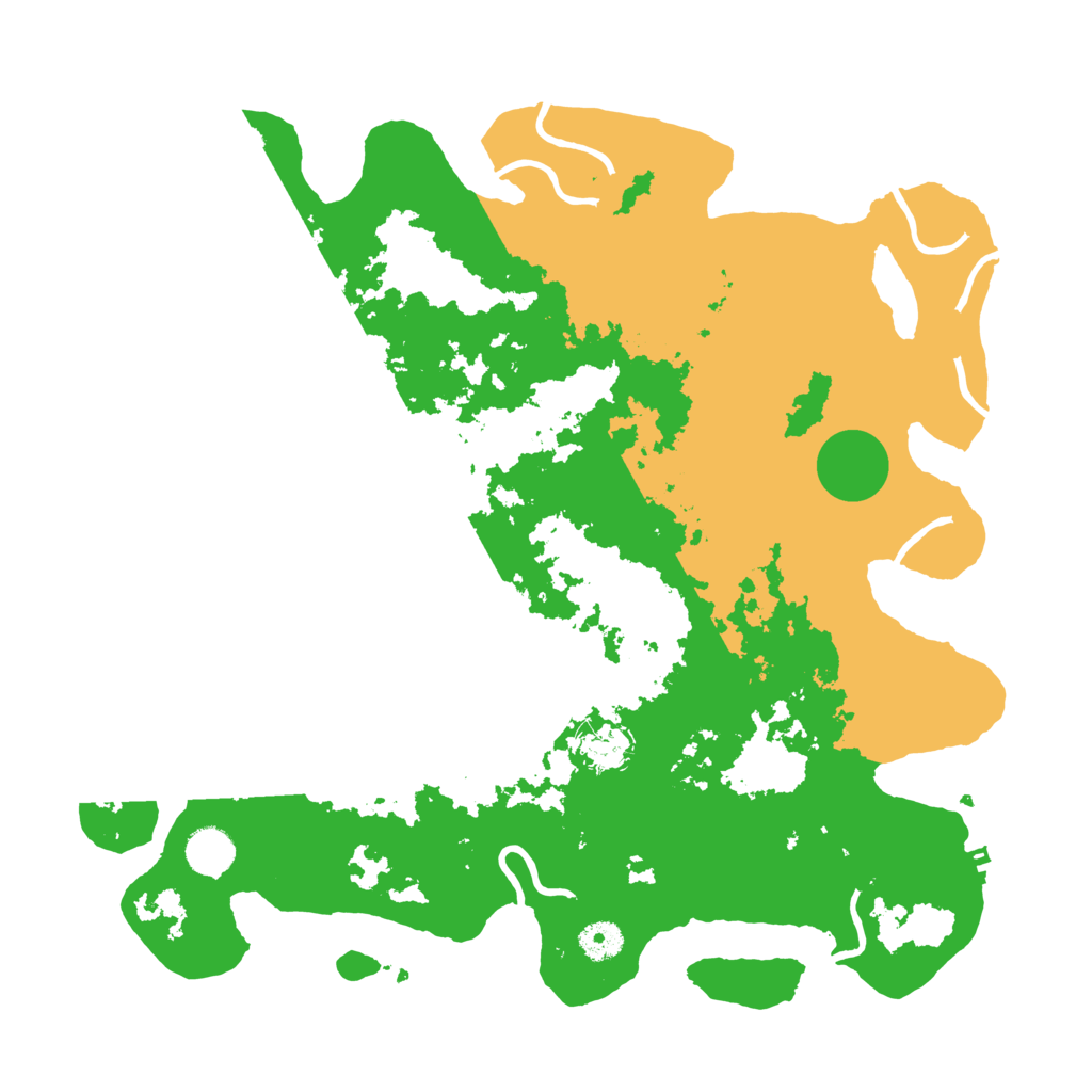 Biome Rust Map: Procedural Map, Size: 4000, Seed: 369452