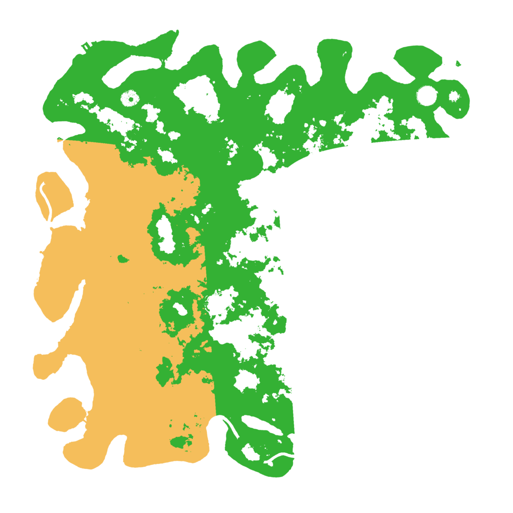 Biome Rust Map: Procedural Map, Size: 4500, Seed: 614321591