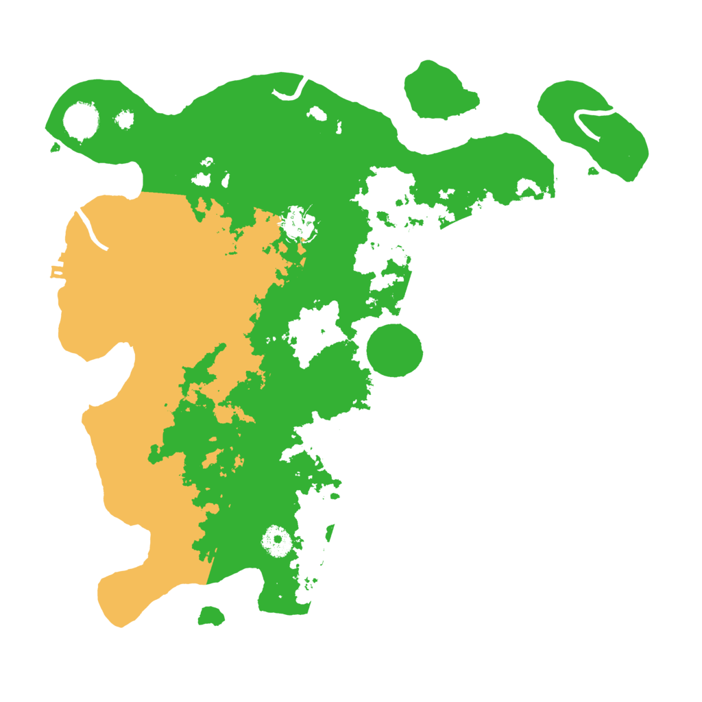 Biome Rust Map: Procedural Map, Size: 3500, Seed: 67224044